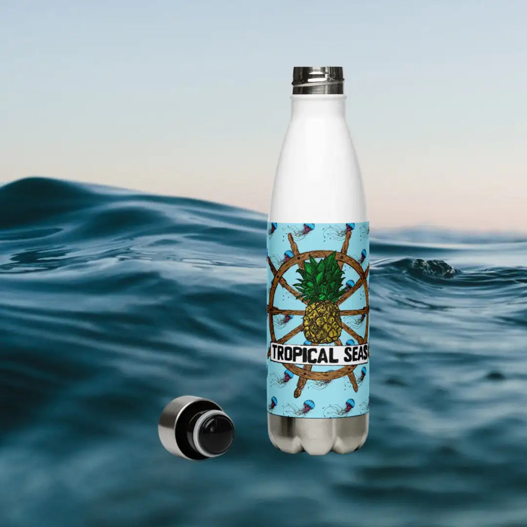 Tropical Seas Jellyfish Stainless Steel Water Bottle