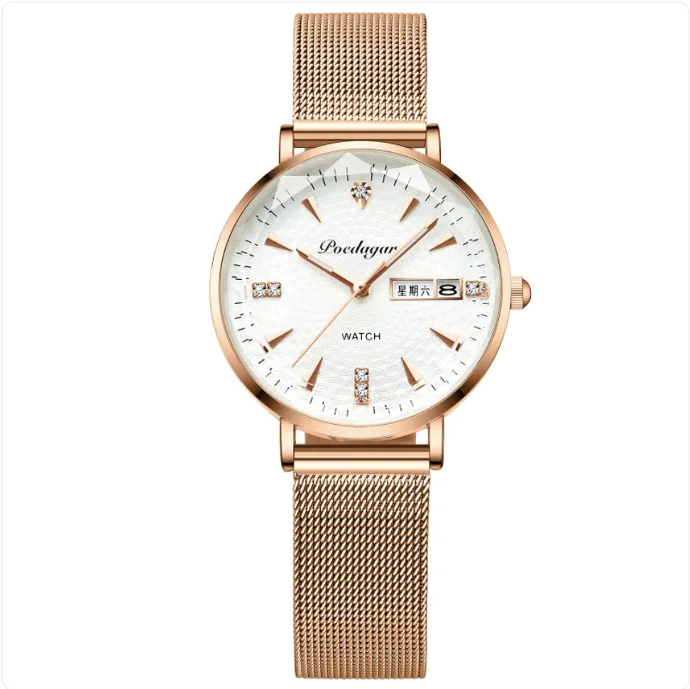 Women’s Double Calendar Quartz Watch