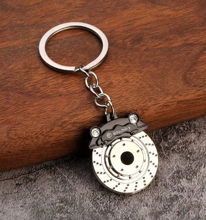 Brake Disc Hub Caliper Keychains