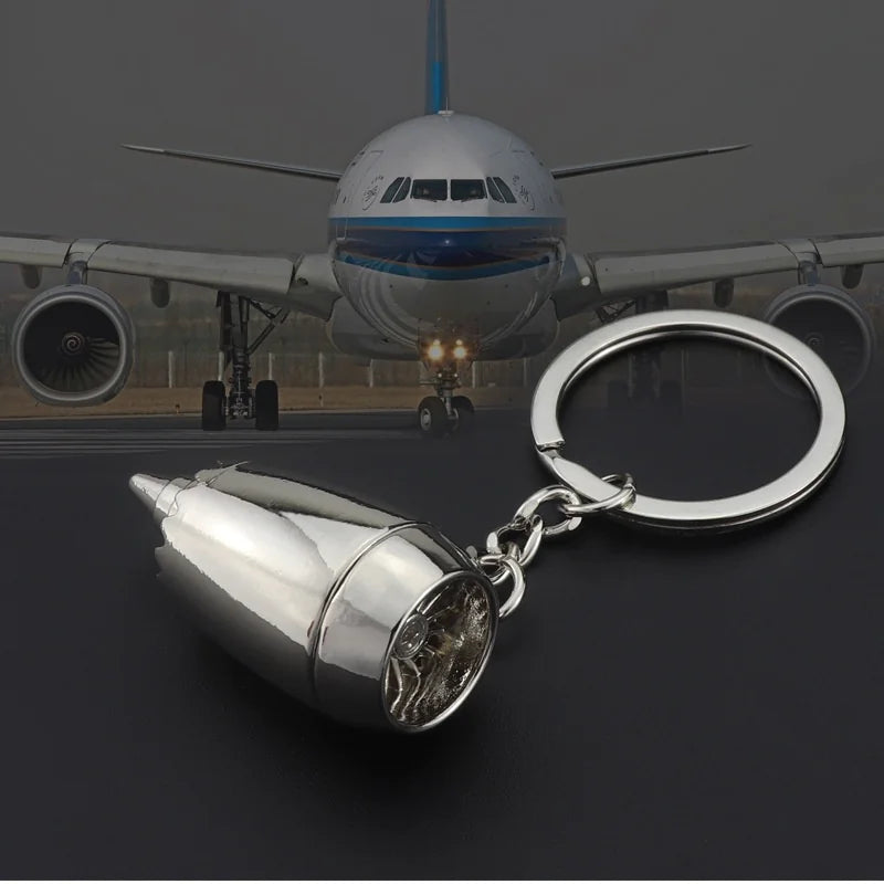 3D Engine Keychain &amp; Handbag Pendant