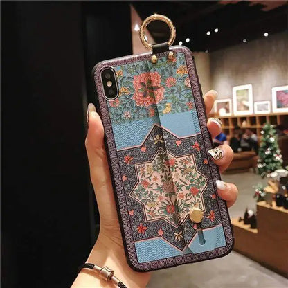 Blue Flower iPhone Case