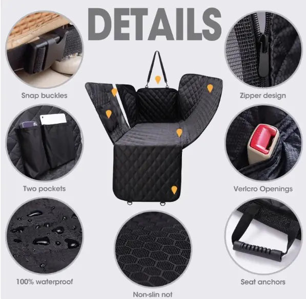 Car Rear Row Pet Mat