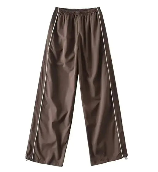 Wide Leg Straight Trouser