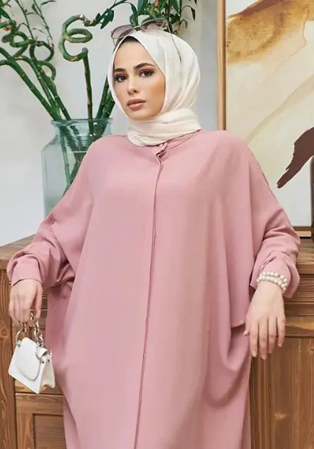 Abaya Long Sleeve Dress for Muslim