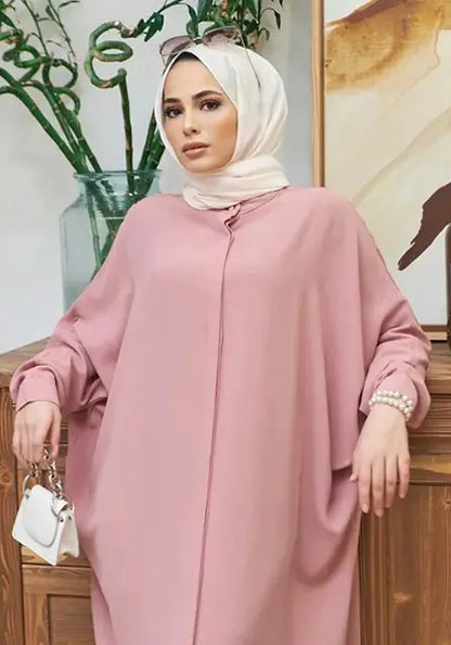 Abaya Long Sleeve Dress for Muslim