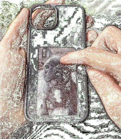 Digital Iphone Portrait Case