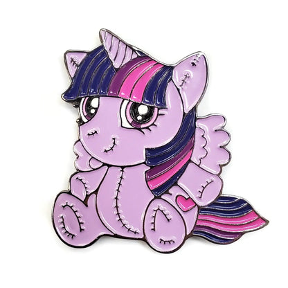 Plush Unicorn Pin