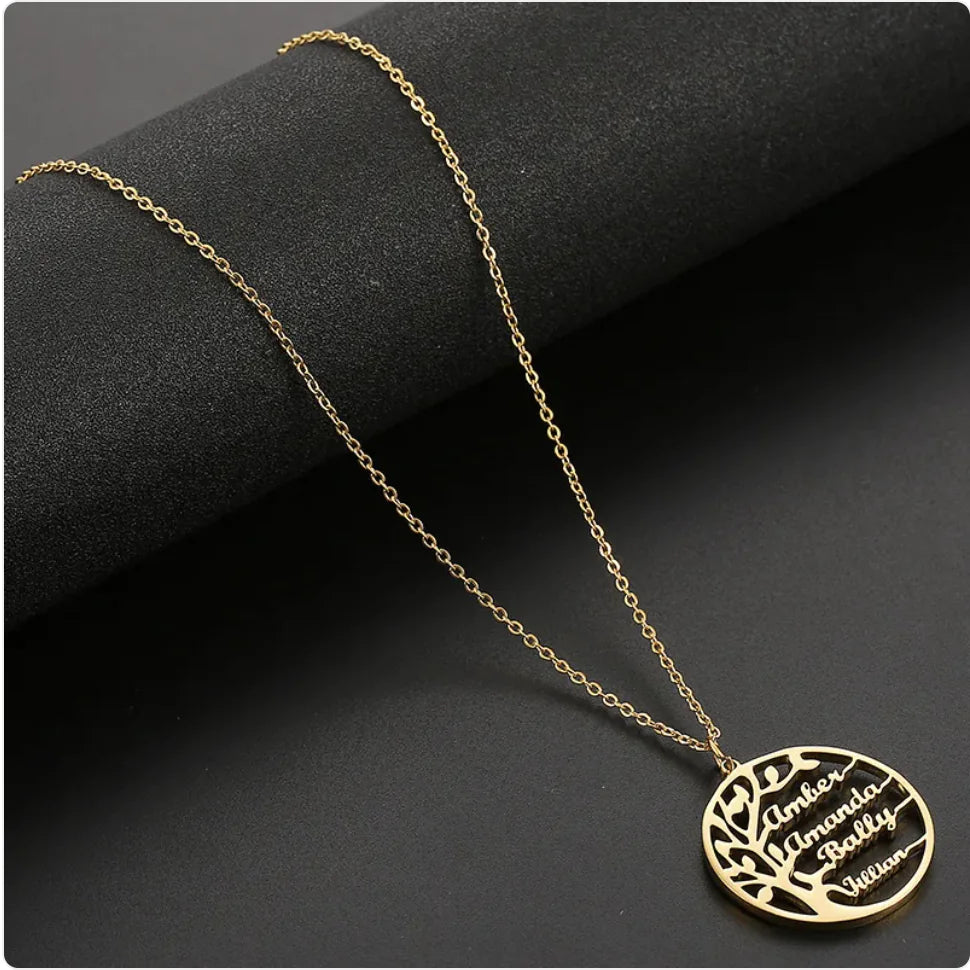 Personalized Letter Pendant Necklace