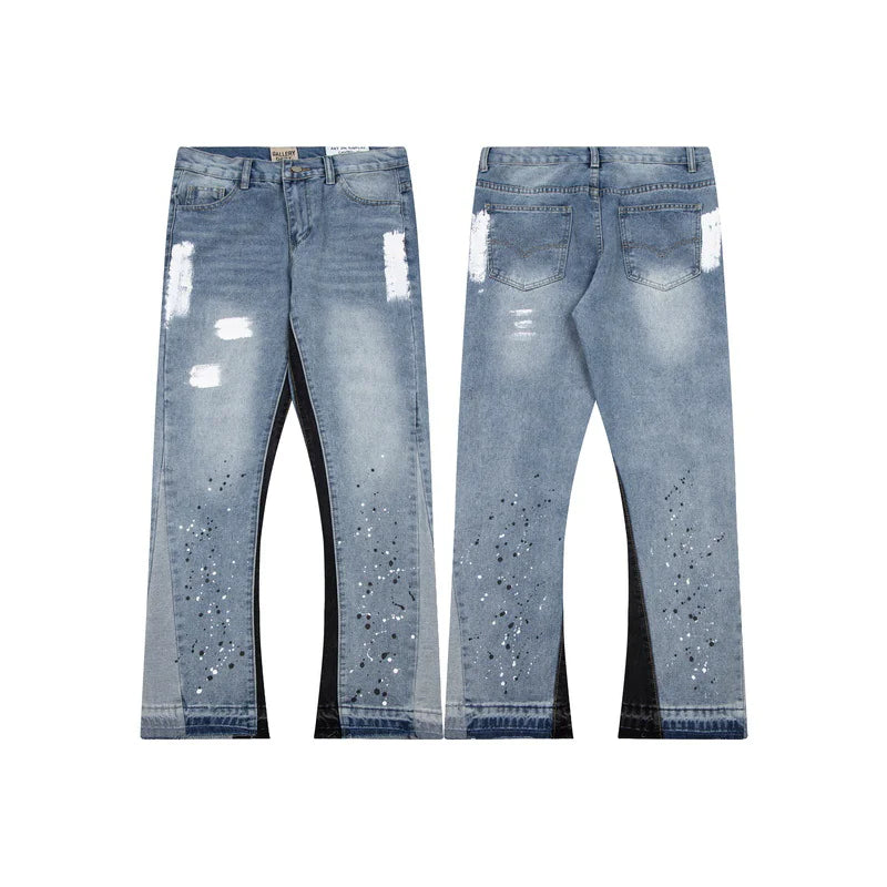 Fashion Casual Washed Jeans