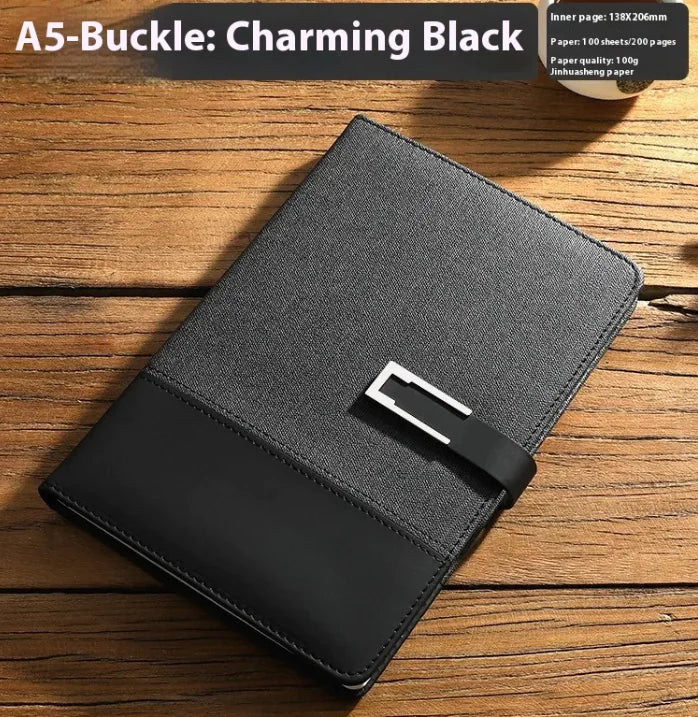 Business Thickening Notebook Soft Leather High-grade Gift Set