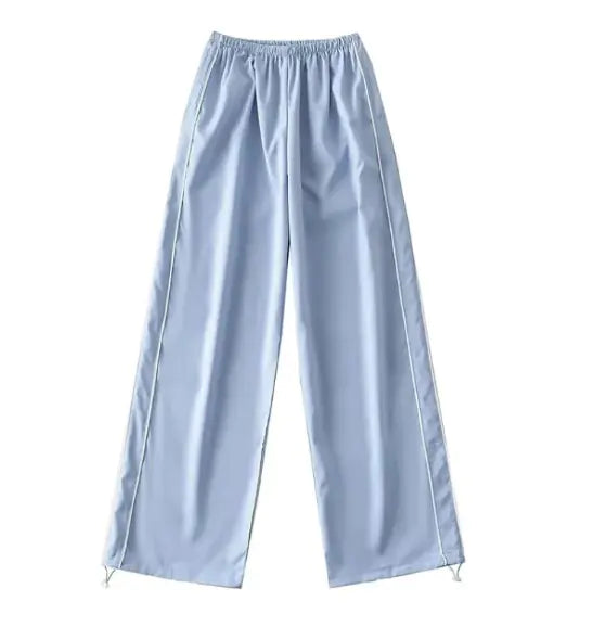 Wide Leg Straight Trouser