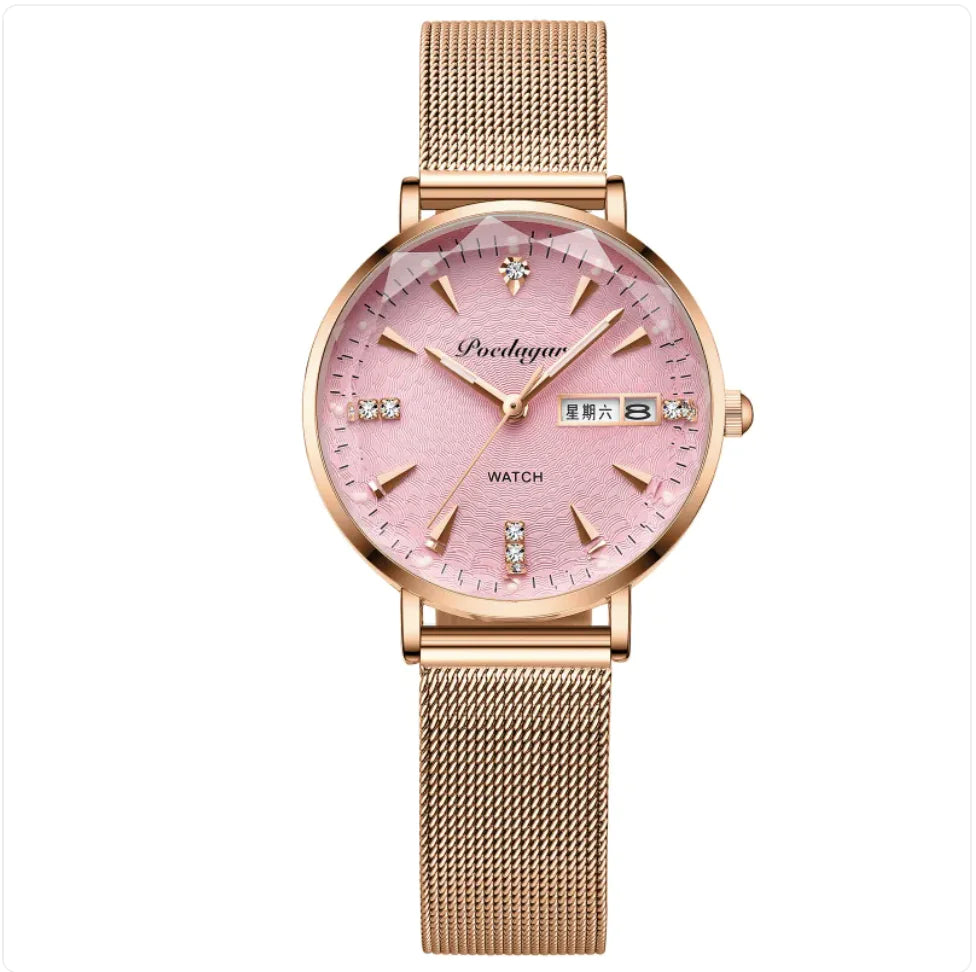 Women’s Double Calendar Quartz Watch