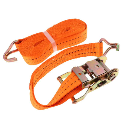 4 PK Ratchet Tie Down Straps 1.5&quot; x 15 Feet 4,000 LB Safety J Hook Heavy Duty US