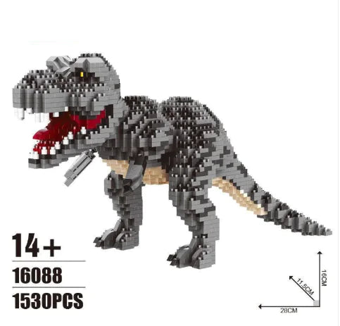 DIY Dinosaur building block toy