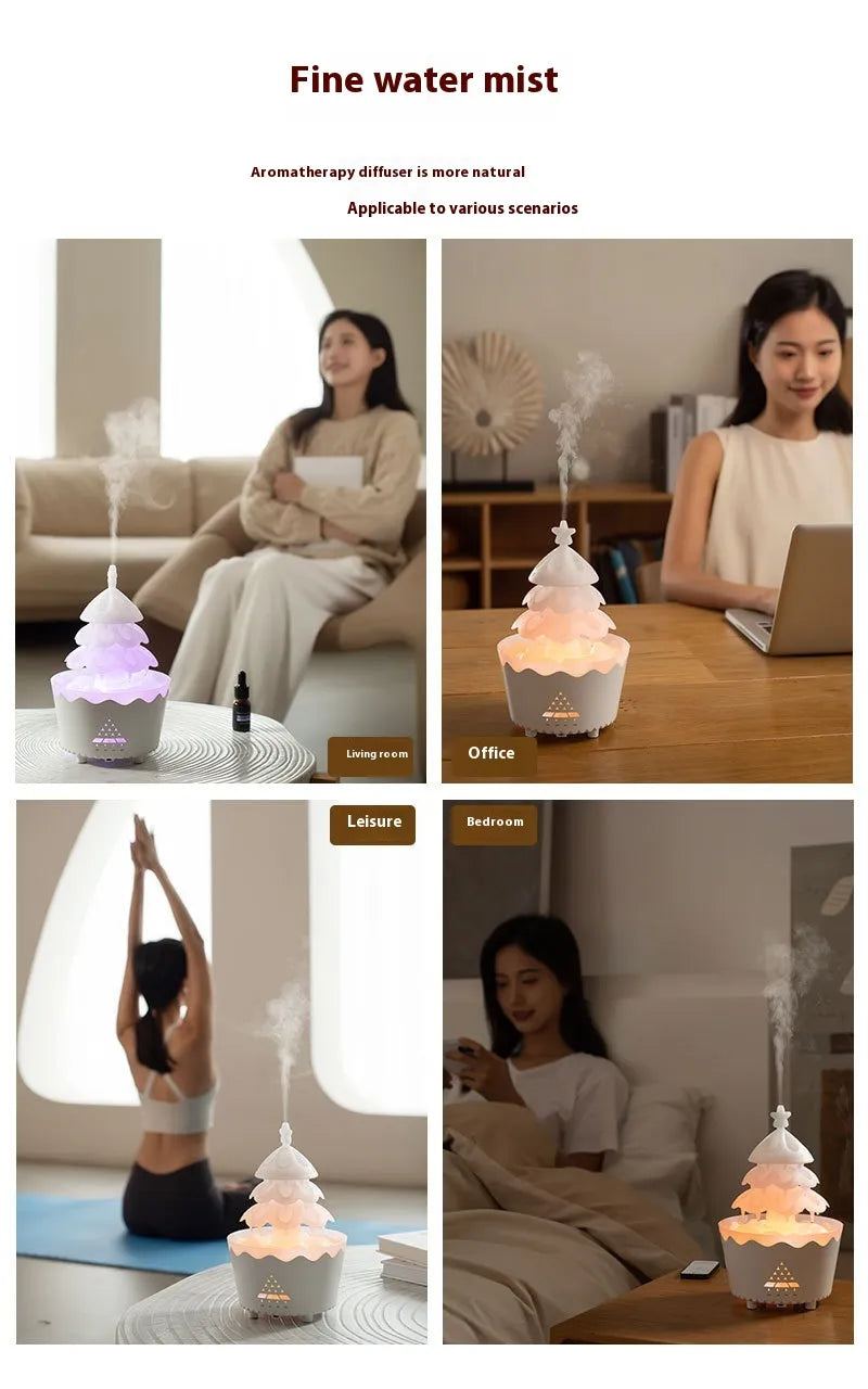 2024 Essential Oil Diffuser &amp; Humidifier with Remote