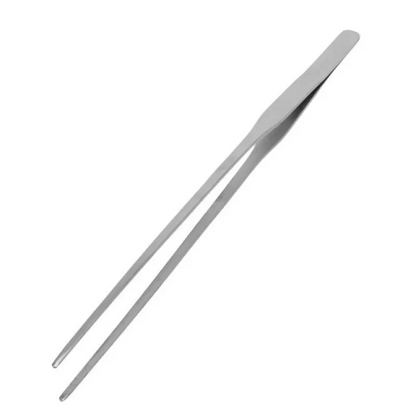 Curved Aquarium Tweezers - Stainless Steel