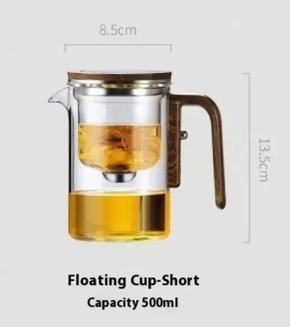 Filtration Glass Tea Pot