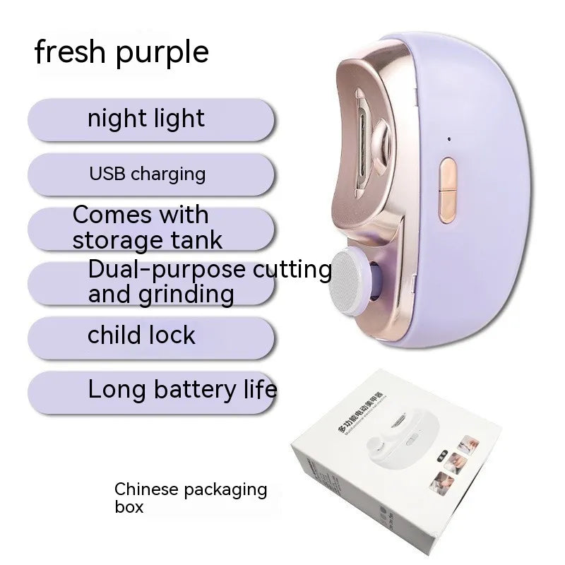 Electric Nail Brightener Automatic Anti-splash