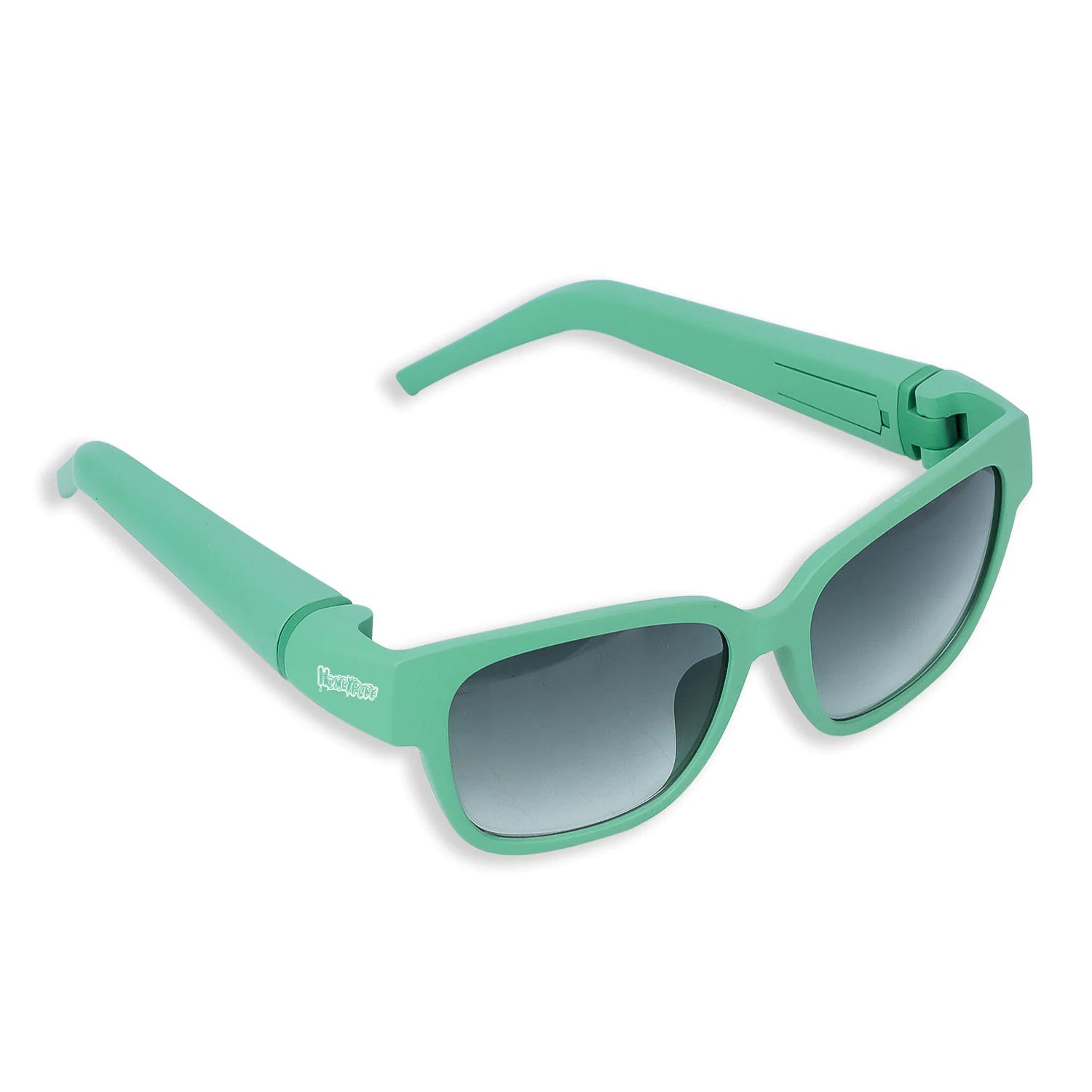 Sunglasses with Hidden Horn Tube Storage