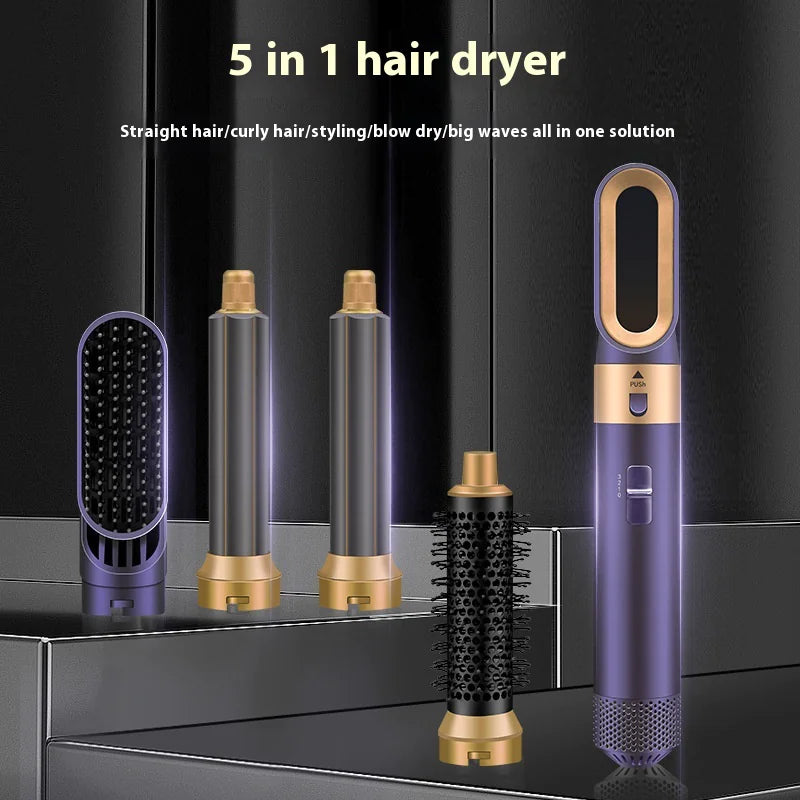 Five-in-one Blowing Combs Multi-function Multi-head Automatic Curler