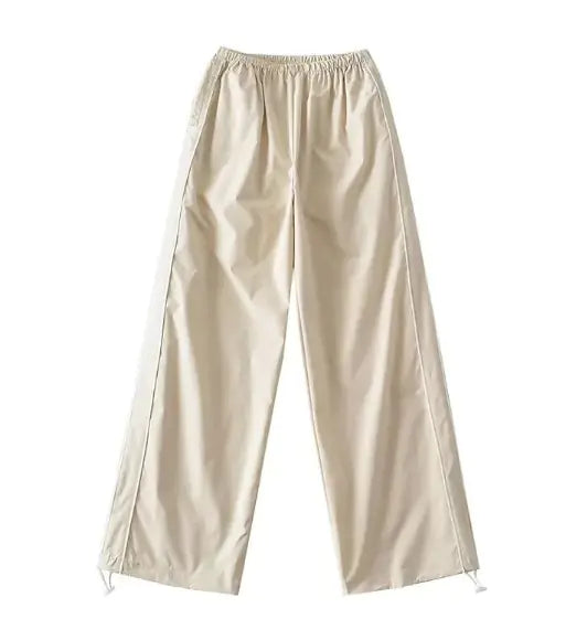 Wide Leg Straight Trouser