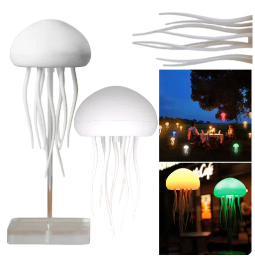 Color Changing Can Be Hung Can Stand Voice Control Jellyfish Lamp