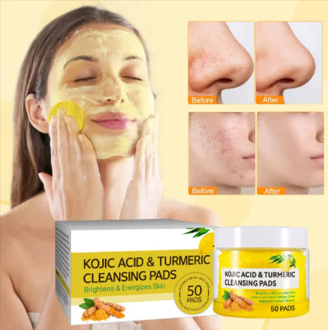 Turmeric Kojic Acid Cotton Cloth for Gentle Skin Care