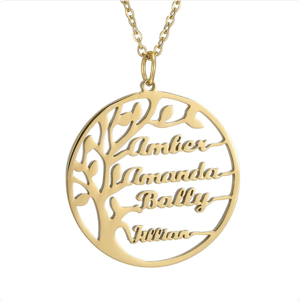 Personalized Letter Pendant Necklace