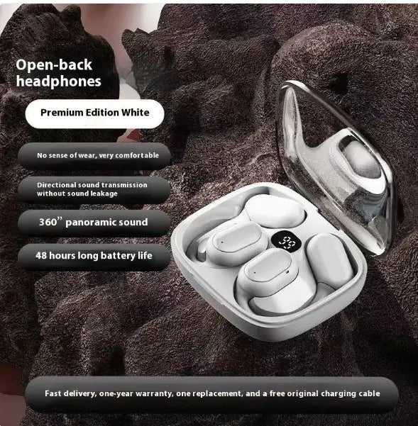 Ear-mounted Digital Display Bluetooth Headset