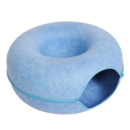 Donut Cat Bed &amp; Tunnel