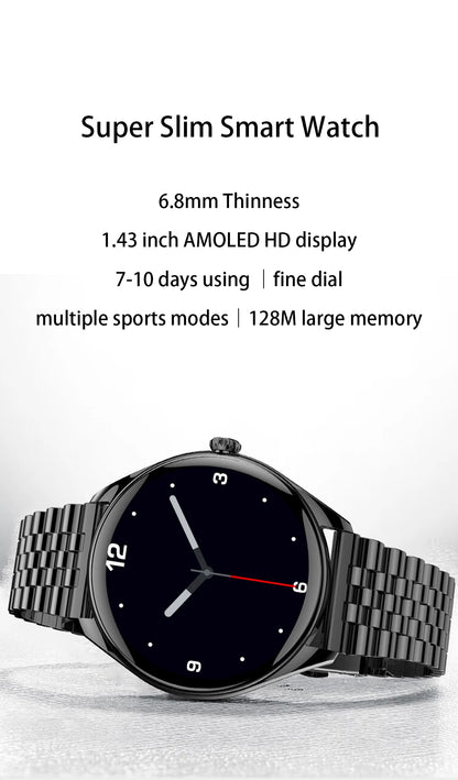 2024New Smartwatch Bluetooth Talk Smartwatch Music Play IP68 Waterproof Slim Smartwatch Men And women Sports Fitness For Android