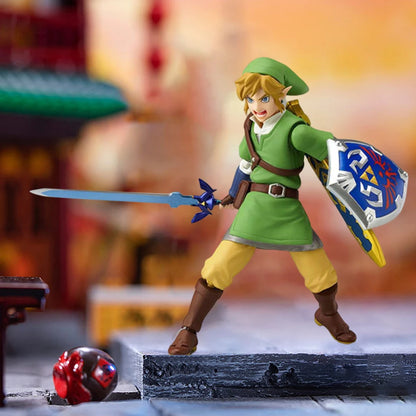 14cm Skyward Sword Anime Figure Model Collection Figma 153 Action Figure Home Decoration Link Figma Action Figure for Kid Child