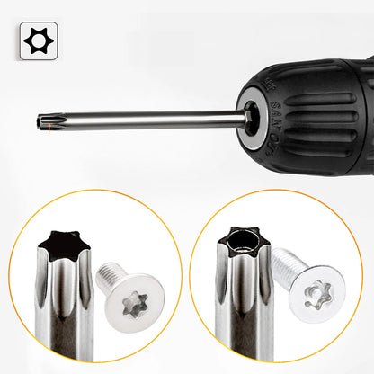 8Pcs Torx Screwdriver Bit 1/4&