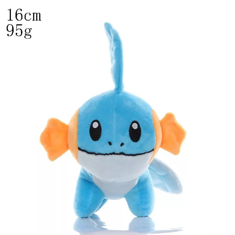 Anime Pokemon Plush Toy Kawaii Pikachu Charmander Squirtle Bulbasaur Eevee Stuffed Wholesale Claw Machine Doll Gift For Kids