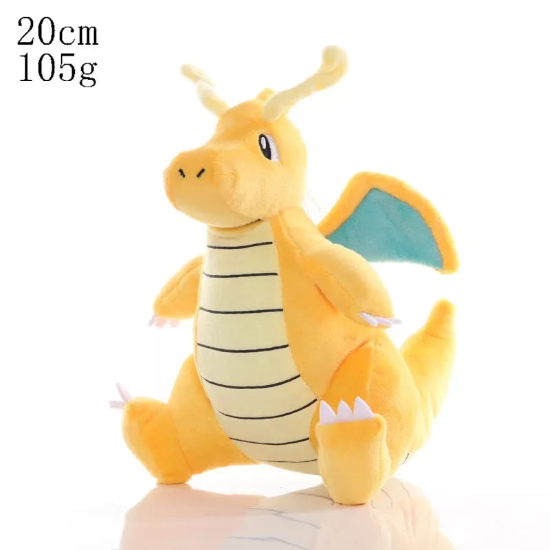 Anime Pokemon Plush Toy Kawaii Pikachu Charmander Squirtle Bulbasaur Eevee Stuffed Wholesale Claw Machine Doll Gift For Kids