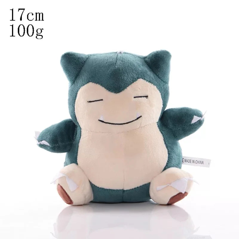 Anime Pokemon Plush Toy Kawaii Pikachu Charmander Squirtle Bulbasaur Eevee Stuffed Wholesale Claw Machine Doll Gift For Kids