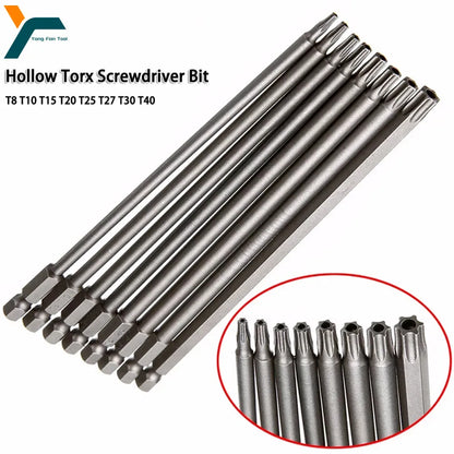 8Pcs Torx Screwdriver Bit 1/4&