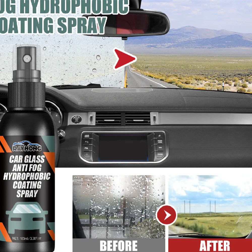 Hydrophobic Windshield Cleaner