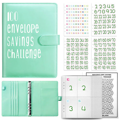 100 Days Couple Challenge Cash Envelope Budget Deposit And Savings Copies