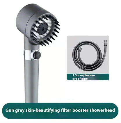 3-Mode High Pressure Shower Head