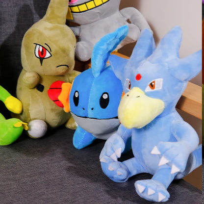 Anime Pokemon Plush Toy Kawaii Pikachu Charmander Squirtle Bulbasaur Eevee Stuffed Wholesale Claw Machine Doll Gift For Kids