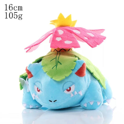 Anime Pokemon Plush Toy Kawaii Pikachu Charmander Squirtle Bulbasaur Eevee Stuffed Wholesale Claw Machine Doll Gift For Kids