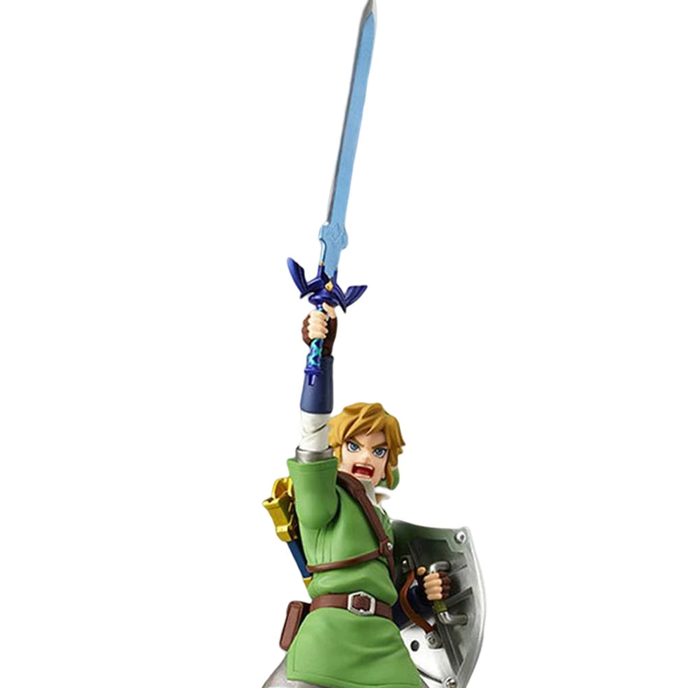 14cm Skyward Sword Anime Figure Model Collection Figma 153 Action Figure Home Decoration Link Figma Action Figure for Kid Child