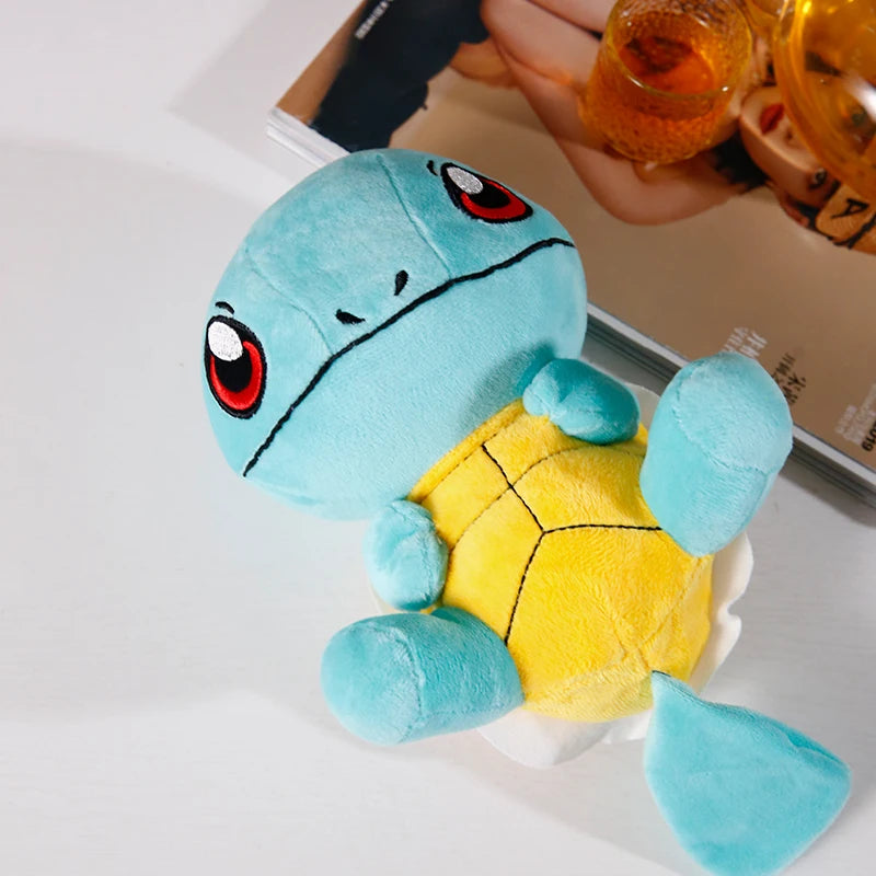 Anime Pokemon Plush Toy Kawaii Pikachu Charmander Squirtle Bulbasaur Eevee Stuffed Wholesale Claw Machine Doll Gift For Kids