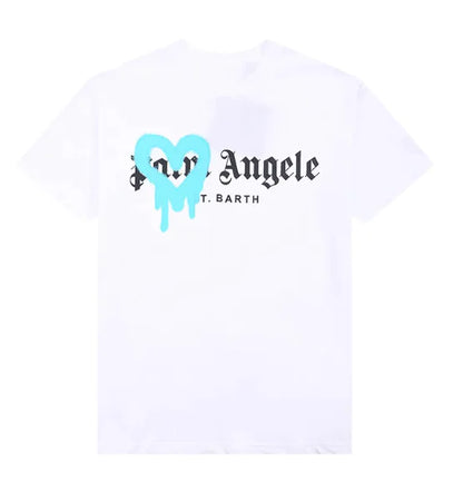 Unisex Casual Love Print Loose-Fit T-Shirt