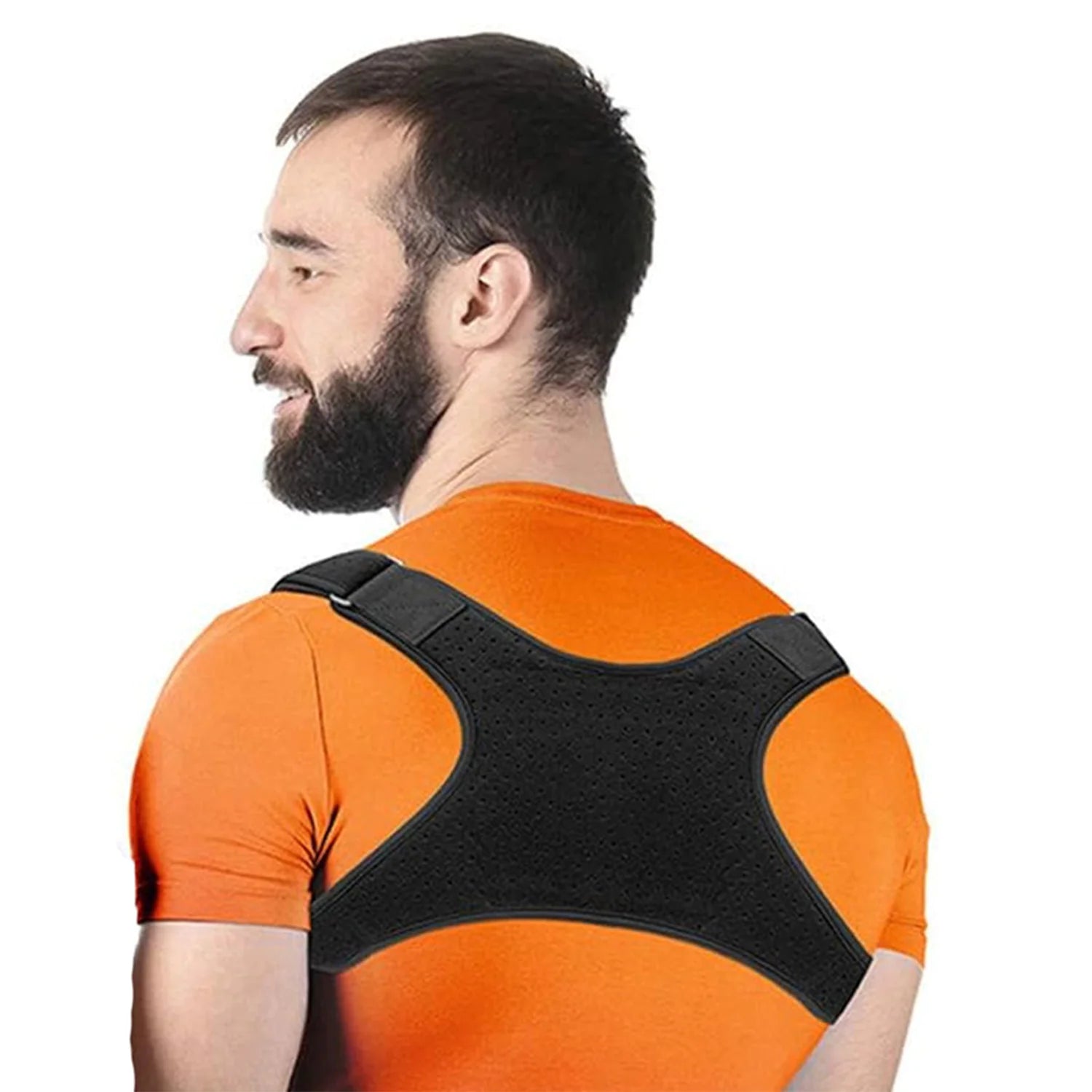 Adjustable Posture Corrector Back Shoulder Support Correct Brace Belt Men Women