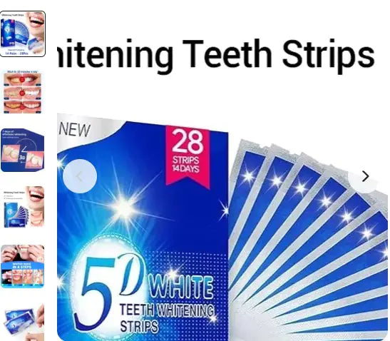 5D Gel Teeth Whitening Strips