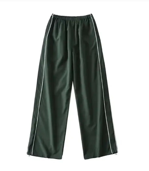 Wide Leg Straight Trouser