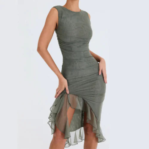 Slim Skinny Sleeveless Dress For Women