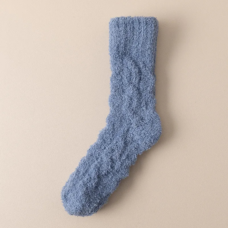 Cozy Winter Fleece Socks for Home